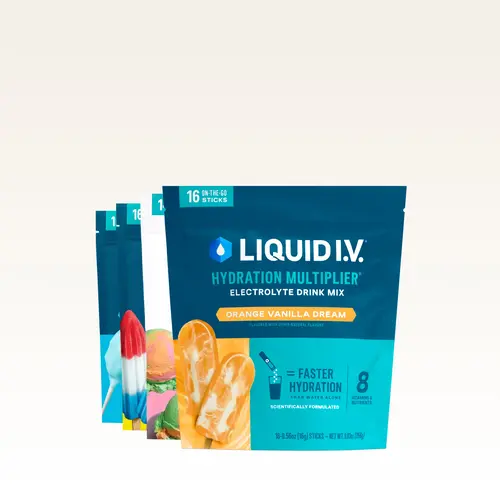 Liquid I.V. Hydration Multiplier - Sweet Treat Bundle - Hydration Powder Packets | Electrolyte Powder Drink Mix | Convenient Single-Serving Sticks | 8 Vitamins & Nutrients | 4 Pack (62 Servings)​