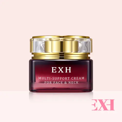 【Professional Grade】EXH Face & Neck Cream, Anti-Aging Moisturizer with Collagen + Hyaluronic Acid + Niacinamide, Reduces Wrinkles & Fine Lines, Tighten and Lift Crepey Skin, Deep Hydrating, Smooths Skin Texture, Suitable for All Types-A1