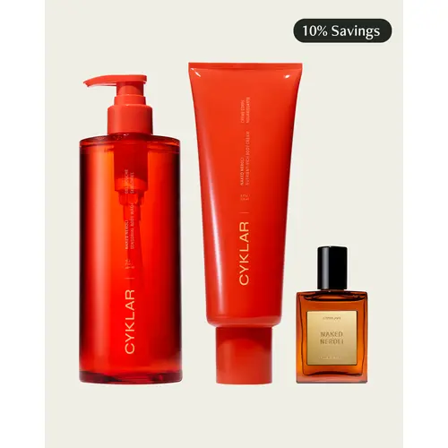 Naked Neroli Body Care Essentials Set - Sensorial Body Wash, Nutrient-Rich Body Cream & Perfume Oil