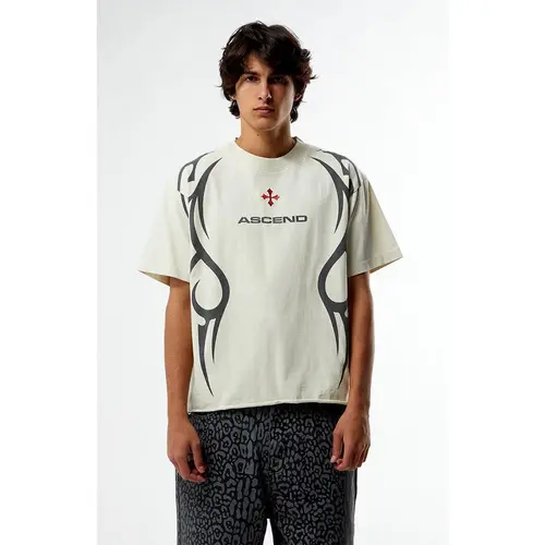 Pacsun Men's Ascend Cyber Cropped T-Shirt