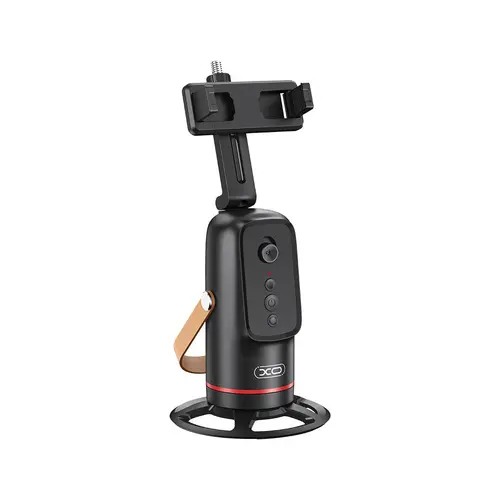Auto-Face Tracking Selfie Accessory - Hands-Free Phone Holder, 360-Degree Camera Mount, Adjustable Phone Mount, Camera Support Stand for Vlogging Equipment, Live Streaming, 360-Degree Camera Mount Selfie Accessories