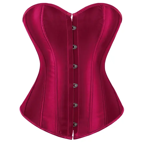 Women's Gothic Retro V-Neck Corset Top - 808-D3 Bustier Shapewear, Corset Cut Defines Waistline, Renaissance Lines Boost Vintage Flair, for Gothic Lovers 25-35, Women's Halloween/Christmas Costumes, Hand Wash Only