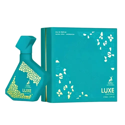 Maison Alhambra Luxe Emerald for Unisex Eau de Parfum Spray, 3.4 Ounce