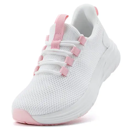 KOLILI Women’s Wide Square Toe Box Slip-On Sneakers - Breathable, Lightweight Walking Shoes with Arch Support for Plantar Fasciitis Pain Relief, Built for Walking & Gym Days Casual Wear | Spotlight Day