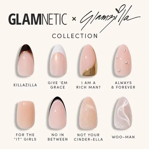 Glamnetic x Glamzilla Press On Nail Collection