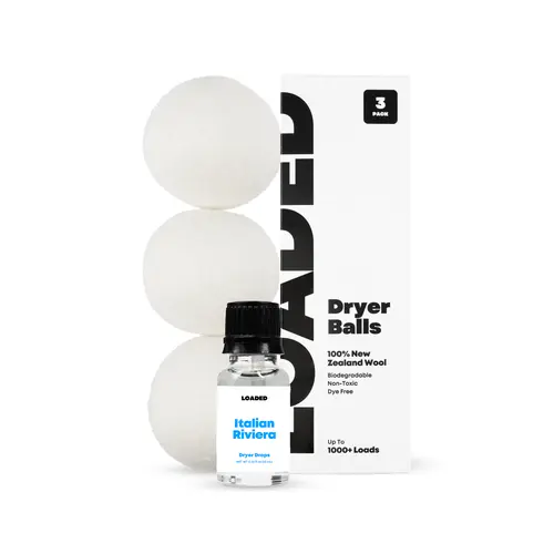 Loaded Dryer Set - Loaded Dryer Balls + Dryer Drops