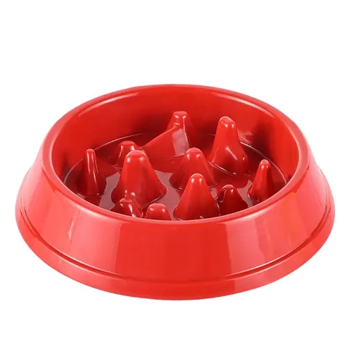 Dog Volcano Maze Shape Puzzle Feeder Bowl - Neater Feeder, Polypropylene Construction, Wide Base Stays Put, Sparks Playful Focus, Mental Stimulation, Prevents Bloated Eating