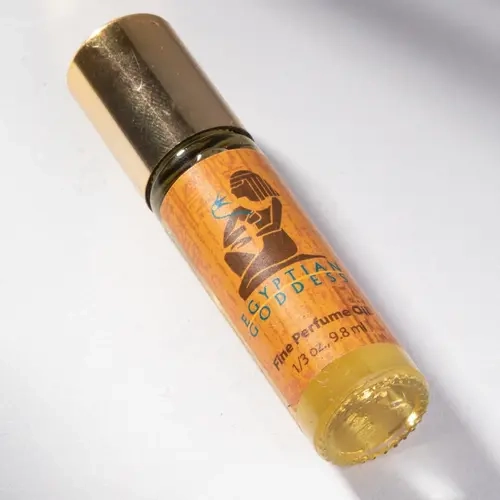 Egyptian Goddess Fine Perfume Oil - Special Edition Handcrafted Roll-On 0.33 oz - Authentic Egyptian Fragrance