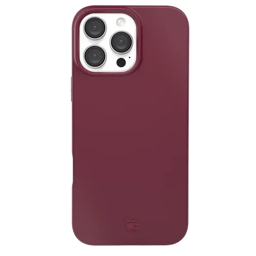 Velvet Caviar Burgundy 1990 Aesthetic Magnetic Satinshield Finish Phone Case - Cute, Shockproof, Drop-Proof, Dustproof Protector for iPhone 18 Series, 17, 16, 15, 15 Plus, Magsafe Compatible Wireless Devices | Durable Mobile Accessory