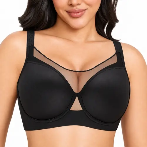 WMBras Full Bust Seamless Underbust Bra Minimizer for Large Breasts