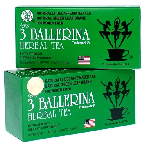 Herbal Tea Bags – Caffeine-Free Blend, Smooth Taste, 36 Count (2 Pack)