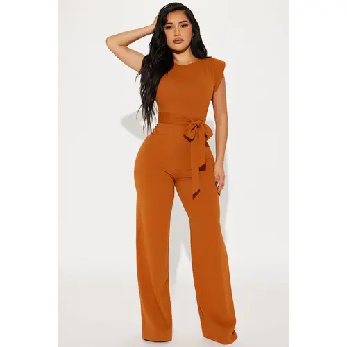 On Point Jumpsuit - Copper