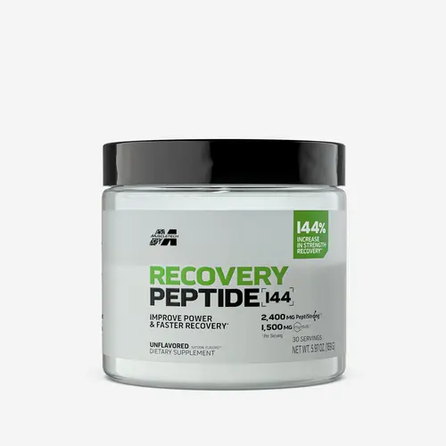 MuscleTech Recovery Peptide 144, Unflavored - 30 Servings | Muscle Strength & Recovery Powder Supplement