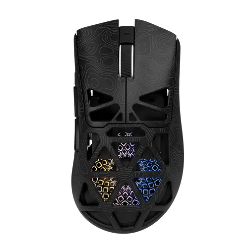 FURYCUBE G11 Tri-Mode Gaming Mouse 2.4G Bluetooth Wired Rechargeable RGB Lighting Optical Sensor for Gaming & Office Accessories