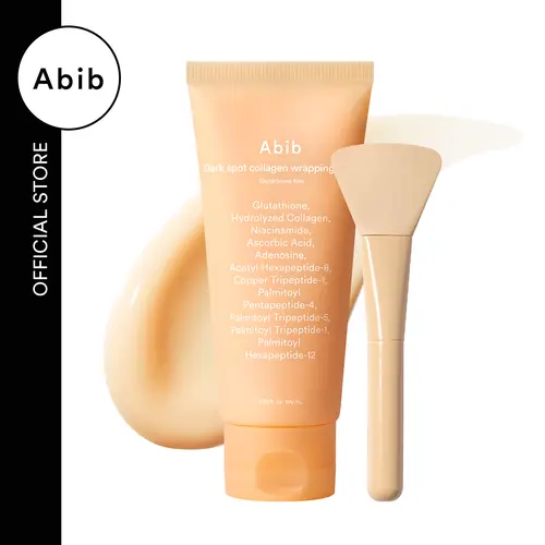 Abib Dark Spot Night Wrapping Mask - Glutathione Rich Brightening Peel-Off Mask, Niacinamide for Glow, Dark Spot Care, Hyperpigmentation Support, 100ml/3.38 fl.oz Skincare Treatment