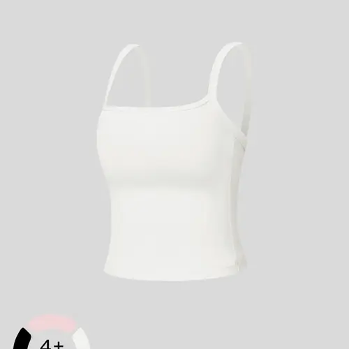 Women's Sports Vest, Casual Workout Tank Top, Sporty Tank Top, Athletic Tank, Athletic Tops, Breathable Fabric, Sleeveless Design, Perfect for Gym & Outdoor Activities, Elastic Basic Vest, Workout Clothing