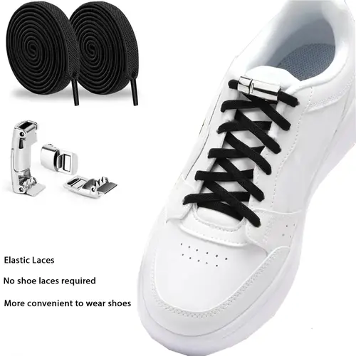 Stretchy Replacement Laces, Elastic Laces Shoelaces Accessory for Adults and Kids Shoe Strings No Tie Footwear Shoes Laces For Sneakers Sports Shoelaces Shoelaces For Sneakers No Tie