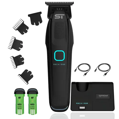 Supreme Trimmer RECHARGE V1 Hair Trimmer – Swappable Battery & Charging Stand