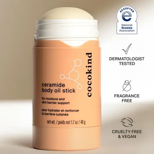 [cocokind] Ceramide Body Oil Stick | Body Moisturizer Stick | Ceramide + Squalane + Shea Butter
