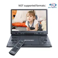 [MYDASH] Region Free Portable DVD Player for kids, 12.5" Swivel HD Screen CD Player, Dual-Speaker Stereo Sound Audio Player, 6 Hrs Rechargeable Battery, Remote Control, Sync TV/CD/USB/SD Multi-Format Support, #DealsforYouDays