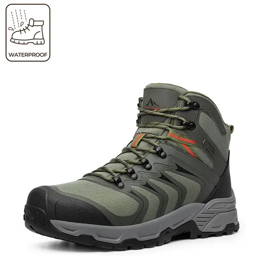 【DealsforYouDays】NORTIV 8 Men's Armadillo 3.0 Waterproof PRO Hiking Ankle Boot, All-Season Lightweight Non-Slip Arch Support Trekking Camping Shoe, Trekking Camping Shoes,summerwins,father'sdaygifts