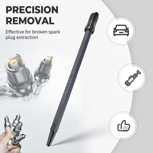 GJANSH 2026 Upgraded Broken spark Plug Remover,Universal Car and Motorcycles Spark Plug Socket,Portable Easy Installation Removal Tool