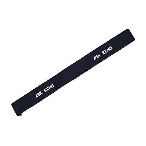 Ask Echo Golf Cart Strap Sleeve - Durable Nylon Golf Accessory, Full-Length Zipper Cover Gentle on Premium Leather Bags, for External Tournament Use, Black