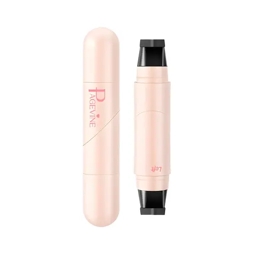 Rotating Eyeliner Stamp Pen – Dual-Head Design with Wing Stamp, Quick-Dry, Long-Lasting, Smudge-Proof for Easy Cat Eye, Sharp Winged Lines & All-Day Makeup Wear - Beginner Friendly Everyday Makeup Tool for Women, Women's cosmetics, Makeup tools.