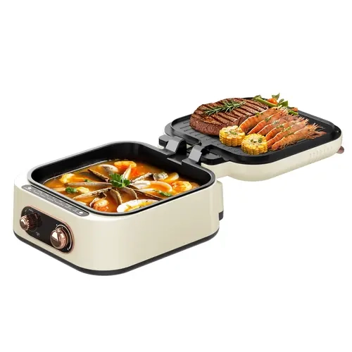 Aoran Multifunction Non-Stick Sandwich Maker - Household Appliances with Grease Tray, Smokeless Indoor Grill, Indoor Griddle, Kitchen Appliances (Ideal for Mother's Day Gifting)