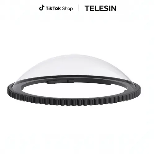 TELESIN Dual Lens Guard Set for Insta360 X5, High‑Definition Anti‑Scratch Tempered Glass Lens Protector, Insta360 X5 Accessories (Camera Not Included)