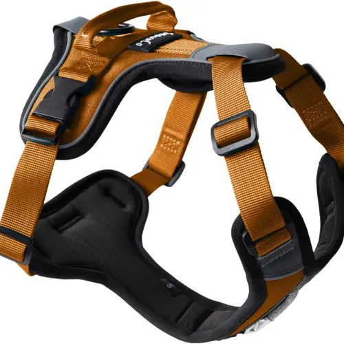 ShawnCo | Basecamp Dog Harness, No-Pull Pet Vest with 3 Leash Clips, Padded, Reflective, Lightweight and Adjustable Harness with Handle for Small, Medium and Large Dog