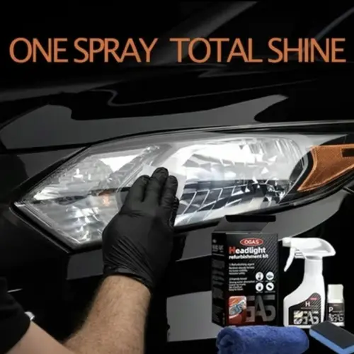 Car Headlight Repair Liquid - Protective Coating, Scratch Oxidation Remover, Spray Coating Polishes for Yellowing Lamp Shell Cleaning and Polishing | Father's Day Gift,father'sdaygifts