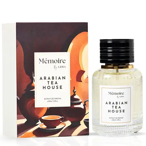 Arabian Tea House Extrait de Parfum Spray 100ml (3.3 Oz) Memoire Collection by Azha | The Essence of Arabian Warmth