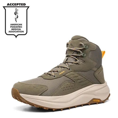 【DealsforYouDays】NORTIV 8 Men's Wide Feet Lightweight Waterproof Hiking Boots, Rubber Sole Outdoor, Durable Craftsmanship, Comfortable EVA Midsole, 5mm Heel-To-Toe Drop, summervibes,summerwins,father'sdayg