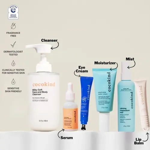 [cocokind] Best Sellers Bundle | 6-Piece Routine Skincare Set | Hydrating & Calming & Skin Barrier Support