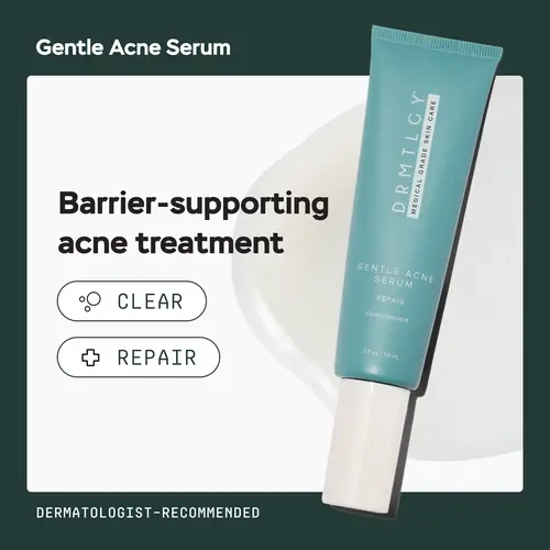DRMTLGY Gentle Acne Serum with 0.5% Salicylic Acid Clears & Prevents Breakouts