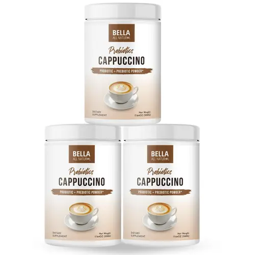 3 Pack Bella All Natural Creamy Cappuccino