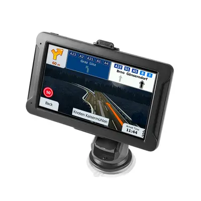 【fathersdaygift】VEVOR GPS Navigator for Car,7 inch Touch Screen 16GB GPS Navigation System with Built-in Dash CamVoice Turn-by-Turn GuidanceSpeed and Red Light WarningCustom Truck Routingfor Car Truck RV