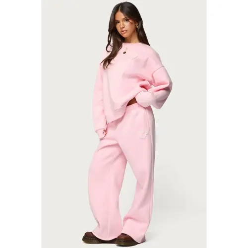 Love Edikted Wide Leg Sweatpants