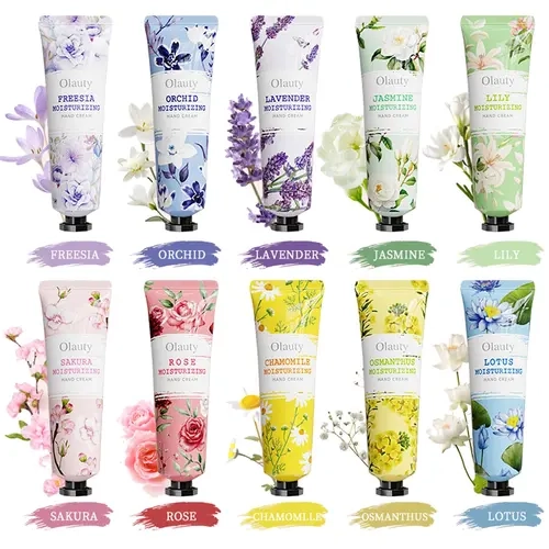 10 PCS Hand Cream Gift Set - Shea & Glycerin Cosmetic Moisturizer Lotion, Nourishing, Compact & Portable Hand Care Set