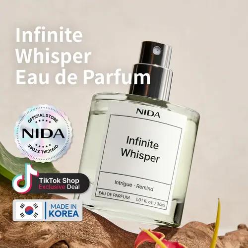 NIDA Infinite Whisper Eau de parfum - Made in Korea - Intrigue Remind Scent Fragrance Long Lasting Deep Floral Perfume