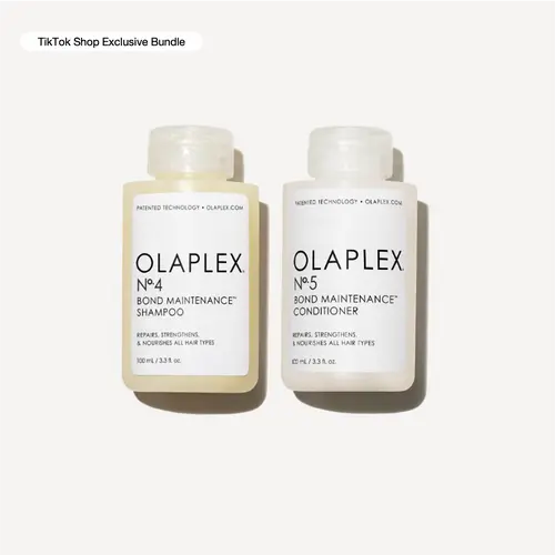 OLAPLEX Wash Day Essentials Trial Set - Nº.4 Shampoo + Nº.5 Conditioner for Stronger, Hydrated Hair