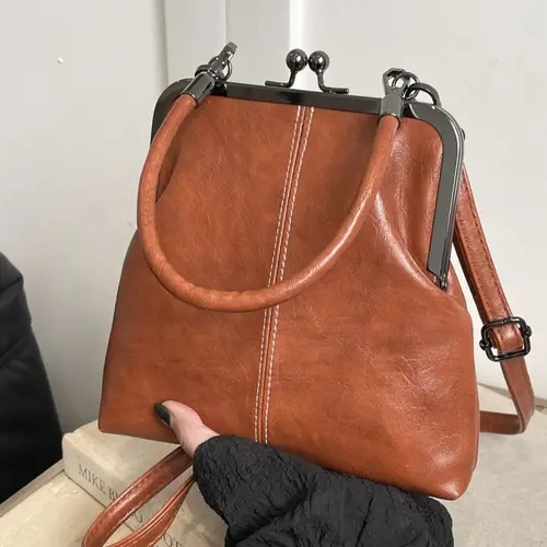 Fashion Vintage Shell Women's Handbag, Casual Trendy Versatile Shoulder Bag, Commuter Party Shopping Crossbody Bag, Labor Day Gift, Crossbody Shoulder Purses #GLOBAL PICKS