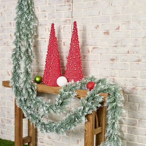 Wicker Park Set of 2 12' Oversized Cedar Garlands