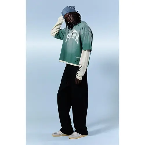 Pacsun Men's Presley Black Barrel Sweatpants