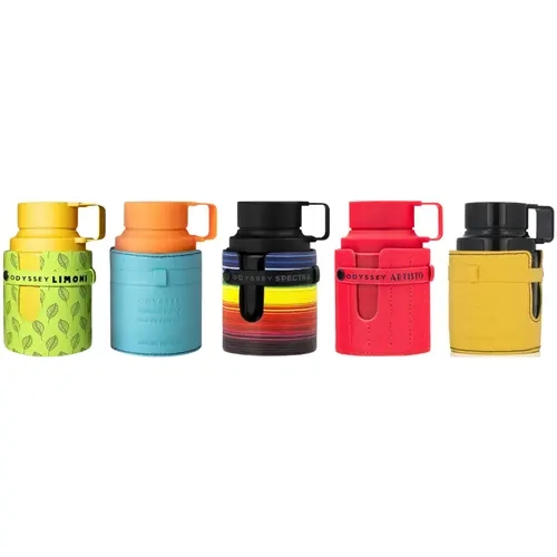 Armaf Men's Fragrance Collection - Artisto, Spectra, Mandarin, Mega Men, Limoni, Lavender, Tropical Scent Bottles - Odyssey Apex, Citrus Aquatic Cologne, Lemon Fragrance, Lemon Men's Fragrance