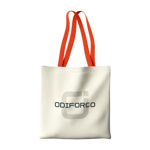 ODIFORGO Women's Minimalist Polycotton Canvas Tote Purse - Large Capacity, Durable, Eco-Friendly, Reusable, Lightweight Multi-Use Carryall with Soft Straps, Everyday Bag for Business, Casual