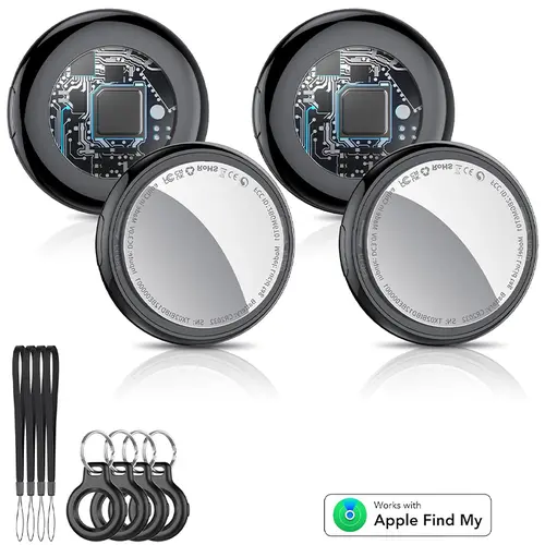 [Summervibes] Tukio Tx02 Find My GPS Tracker, Mini Anti-Lost Device for Cars & Pets, iOS Only Tracker Tag, IP67 Waterproof, No Monthly Fee, Replaceable Battery, Works with Find My(iOS only)),father'sdaygifts