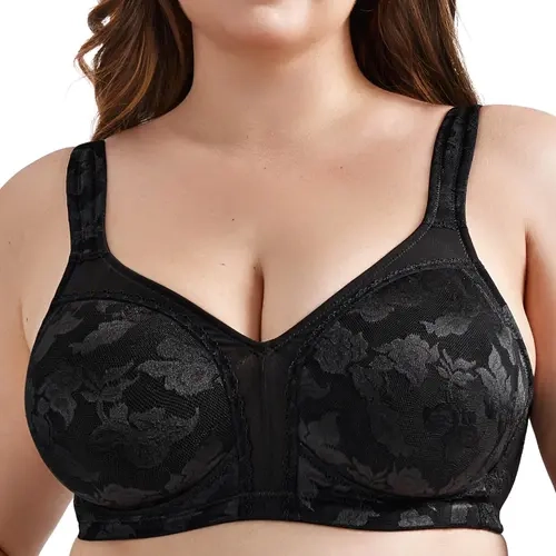 Wingslove Women's Minimizer Bras Full Coverage Wirefree Comfort Plus Size Bra Large Bust Non Padded