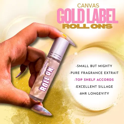 PREMIUM Gold Label ROLL ON FRAGRANCE OIL- CANVAS BEAUTY pick your favorite scent!